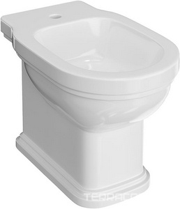 Биде POMPEI напольное, цв. белый глянцевый, ZZ Kerama Marazzi Pompei PO.bidet.01