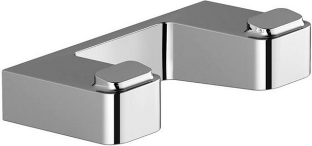 Крючок двойной TD 100.00, цв. хром, ZZ Ravak 10° X07P352
