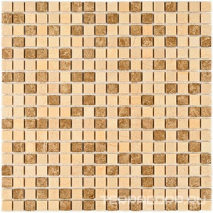 Мозаика Bonaparte Мозаика из натурального камня Sevilla-15 slim (POL) (15x15x4) 30,5x30,5 Комбинированный 