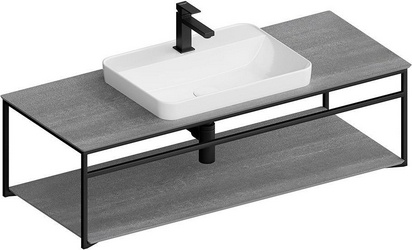 Метал.структура PLAZA Next, подвесная 120 см, цв.черный матовый XX