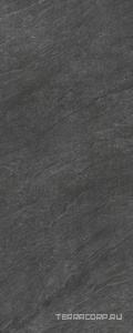 Керамогранит Laminam IN-SIDE Pietra di Cardoso Nero Fiammato 5,6 120x300 Черный 