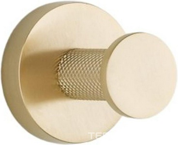 Крючок настенный, 5.8x5.8x5 см, цв. матовое золото ZZ Boheme UNO 10976-MG