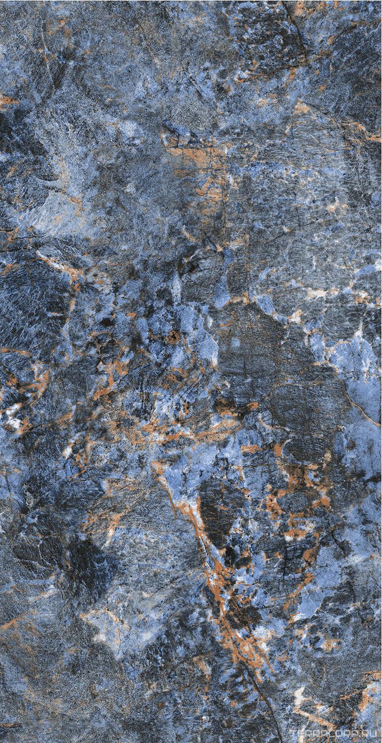 Керамогранит Fusure Ceramic Luxury Stone SS12055 Pol 60x120 Синий, фото 5