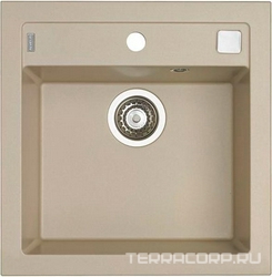 Мойка кухонная Alveus Formic Granital 20 pebble| 51x52x20