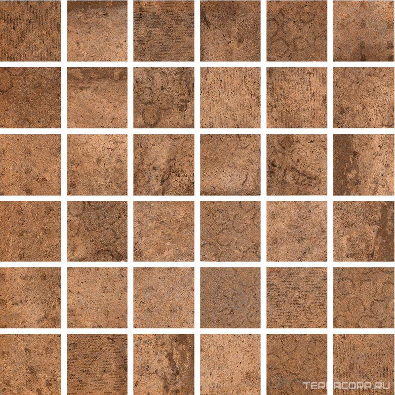 Мозаика Serenissima Riabita Mosaico Fabric Classic MIX 5x5 30x30 Коричневый, фото 2