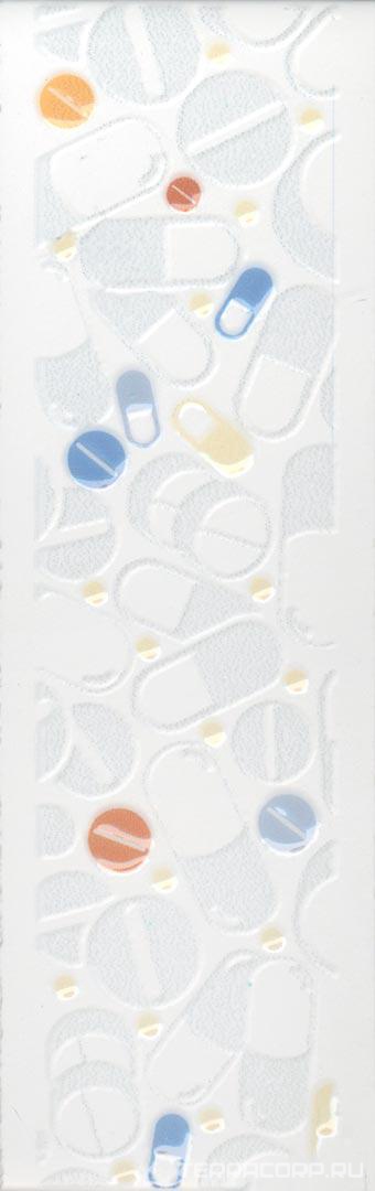 Керамическая плитка Kerama Marazzi Айболит Бордюр 6,3х20 Белый, фото 7