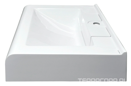 Раковина подвесная  600х505х145 литьевой мрамор, цв белый ZZ Azario Mario CS00078506