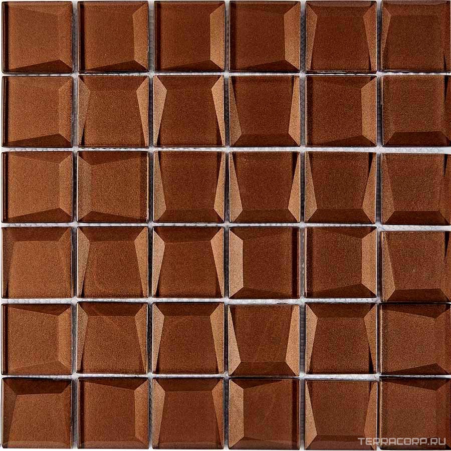 Мозаика Мастера Керамики Glass 740 из стекла (чип 48x48) 30х30 n/a, фото 3