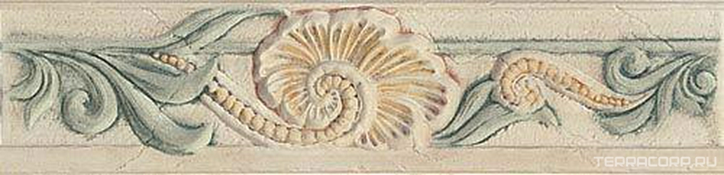 Listello Obelisco (Verde) XX |10x41