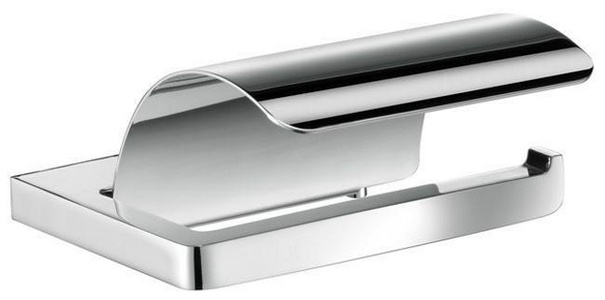 Держатель для туалетной бумаги, с крышкой, (цв. хром),  ZZ Keuco Moll 12760 010000