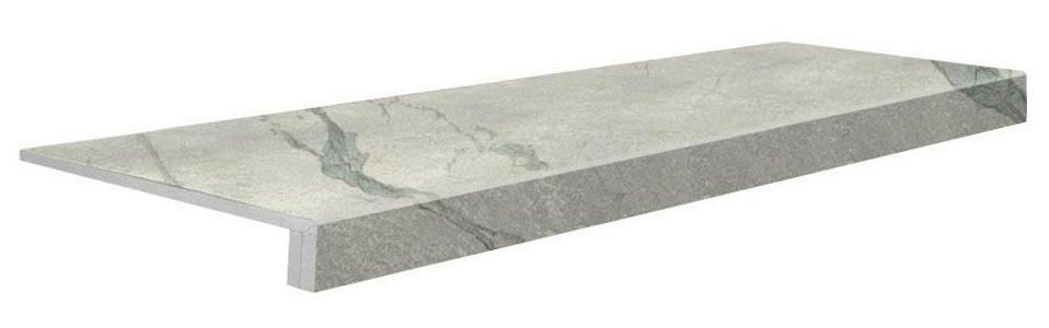 Ступени AtlasConcorde Россия EMPIRE Empire Statuario Scal. Front. 33x80/ЭМПАИР СТАТУАРИО СТУПЕНЬ ФРОНТАЛЬНАЯ 33x80 Белый 
