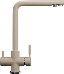 Смеситель Ulgran U-016 328 бежевый, для кухонной мойки| 14x33x20