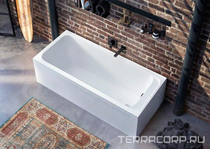 Ванна 1600х700хh460мм, (без ножек и слива-перелива), (акрил цв. 01 white alpin),  ZZ Villeroy & Boch Architectura UBA167ARA2V-01