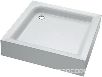 Поддон BLISS L Square Slide для душевого уголка 90х90см, сифон в компл. XX