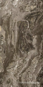 Керамогранит Florim Prexious of Rex Dream Arabesque Glossy 60x120 Коричневый 