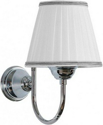 Светильник настенный 145х230хh230мм, БЕЗ АБАЖУРА, (цв.хром), Tiffany ZZ