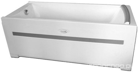 Ванна акрил. "ВЕГА" 1680х780 мм, правая, фронт.+торцевая панель, подголовник, смеситель "Фламинго/хром", каркас и слив-перелив хром в компл. ZZ