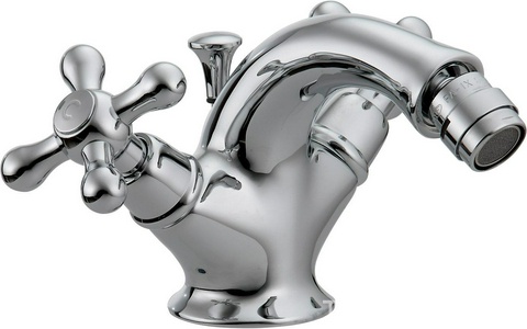 Cмеситель для биде, с д/к, (цв.хром),  ZZ 3M Romantica 3624 CC VE