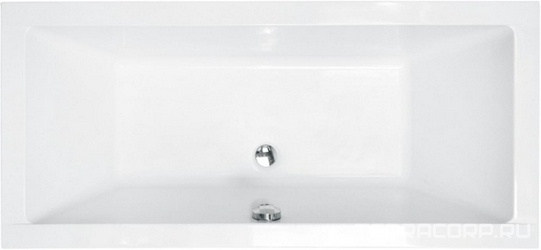 Акриловая ванна Besco Quadro 155x70| 155x70x42