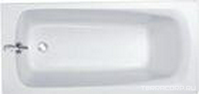 Акриловая ванна  170x70, прямоугольная (БЕЗ каркаса и панели) ZZ Jacob Delafon Patio E6812RU-01
