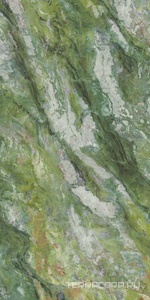 Керамогранит Ariostea Ultra Marmi Brilliant Green Lucidato (Shiny) 6 mm 150x300  Зеленый 