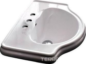 Раковина Kerasan Retro 103001 62 см, встраиваемая| 62x22x45