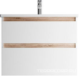 Тумба подвесная 80 см, без раковины X-Joy,  цв. белый глянец