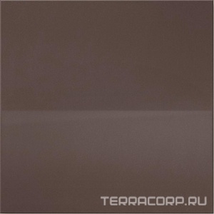 Керамогранит Уральский гранит Уральские фасады Грес Уральский UF006 шоколад моноколор полированный60x60 Коричневый 