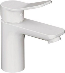 Смеситель для раковины Х-Joy, без д/к, цвет белый ZZ AMPM X-Joy F85A02133