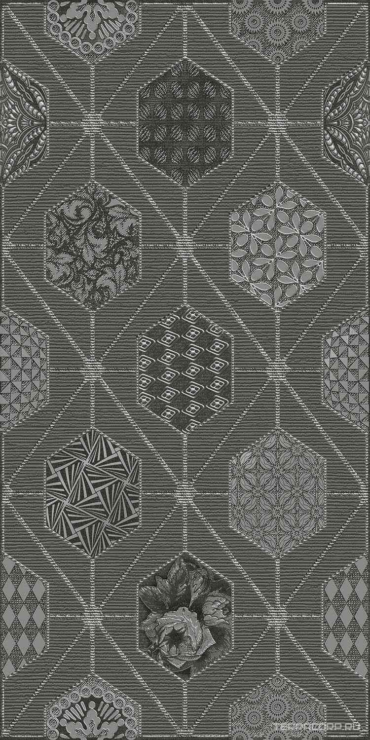 Декор Devore gris geometria 31.5x63
