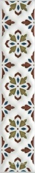 Керамическая плитка Kerama Marazzi Клемансо Бордюр  орнамент ZZ3.1x15 Комбинированный 