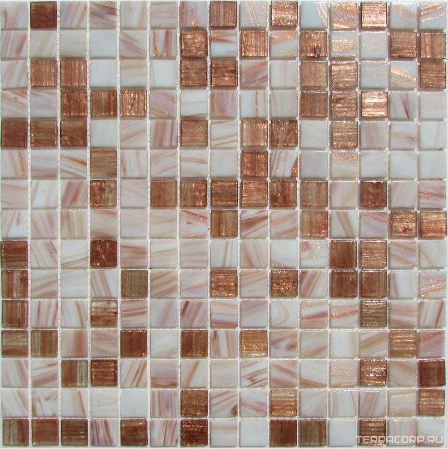 Мозаика Спектр-М Микс стекло Мозаика из стекла на сетке SH-040 32.7x32.7 Комбинированный, фото 3