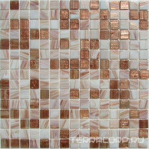Мозаика Спектр-М Микс стекло Мозаика из стекла на сетке SH-040 32.7x32.7 Комбинированный 