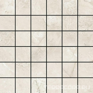 Мозаика Bonaparte Мозаика керамогранитная MOSAIC ELBA PEARL (48x48x10) 29,8x29,8 Комбинированный 