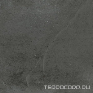 Керамогранит Zerde Concrete  anthracite 60x60 Черный 