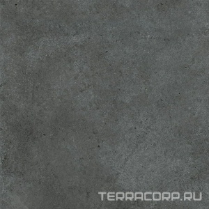 Керамогранит Zerde Concrete  anthracite 60x60 Черный 