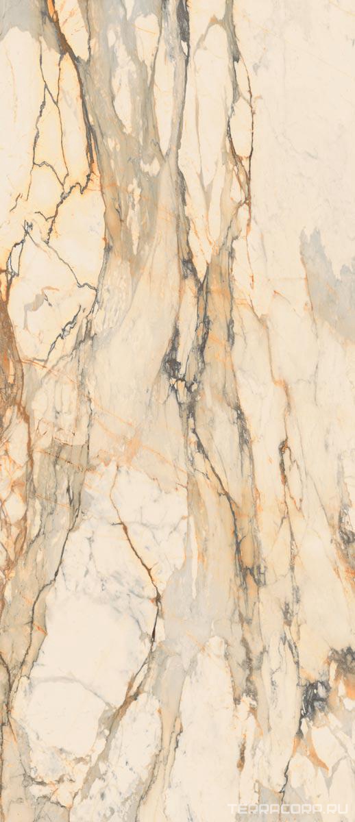 Керамогранит Gardenia Orchidea La Marmoteca Antiqua Brown Soft 120x280 Бежевый, фото 7