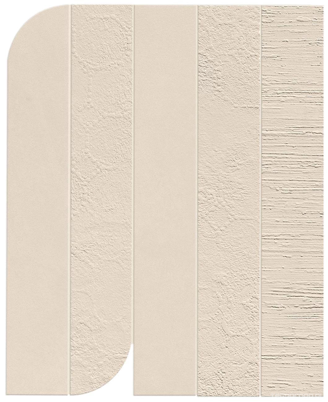 Керамогранит Atlas Concorde Italy Boost Natural Kaolin Mosaico Piano Mix 50x40.5 Бежевый, фото 3
