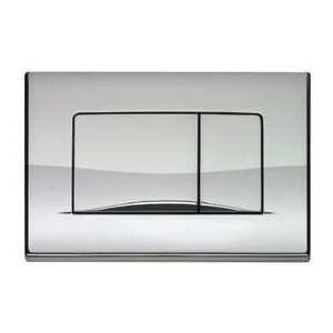 Комплект для установки подвесного унитаза, (застенный модуль, крепёж, панель 2-го смыва пластик Active, цв.ХРОМ), Pestan  KL Pestan Fluenta SET40006356AC