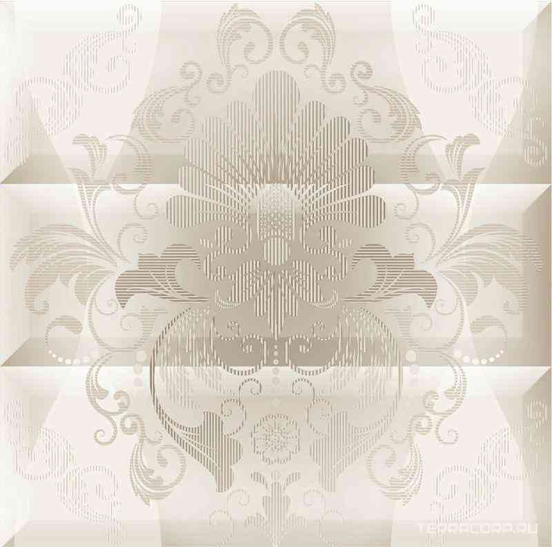Composicion Ornamental Crema XX |45x45