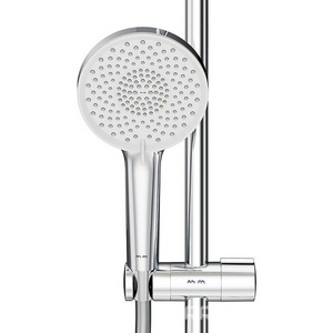 Душевая стойка с изливом и термостатом (душевой шланг, ручной + верхний душ) цв.хром AMPM X-Joy F0785A500