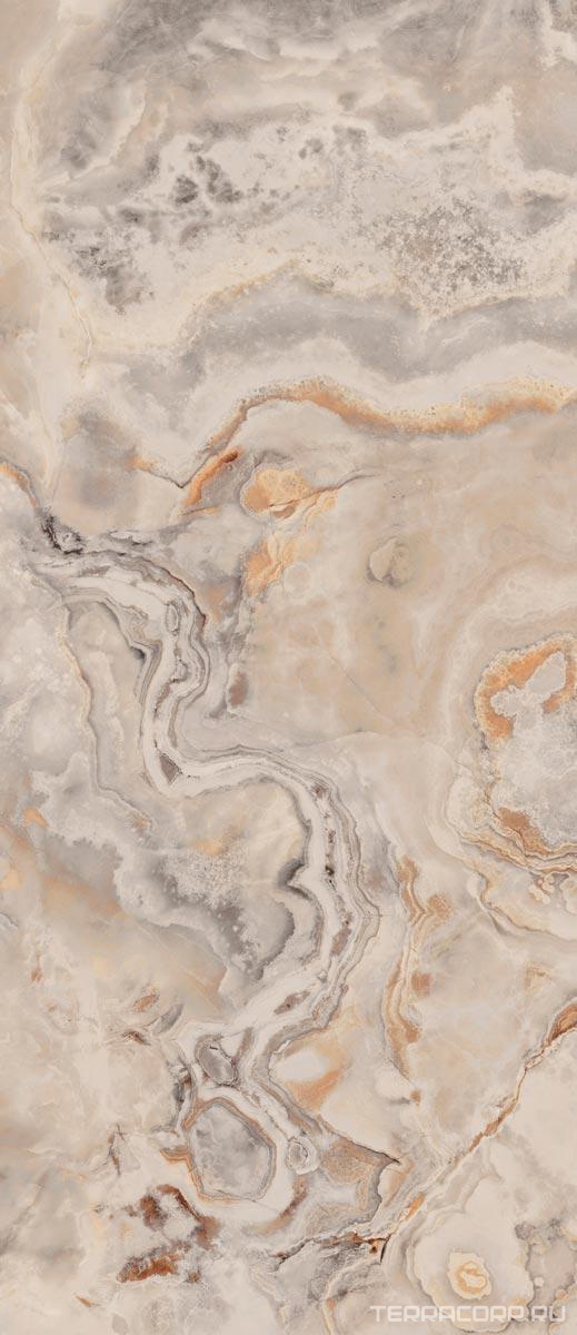 Керамогранит Gardenia Orchidea La Marmoteca Cosmic Ivory Lux 120x280 Бежевый, фото 7