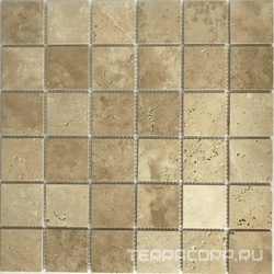 Мозаика из камня на сетке Т20-299-48Р ZZ 30.5x30.5