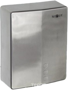 Сушилка для рук Nofer  evo 2050 W, 01481.S, сенсорная, цвет хром матовый, ZZ Nofer Big flow 01481.S