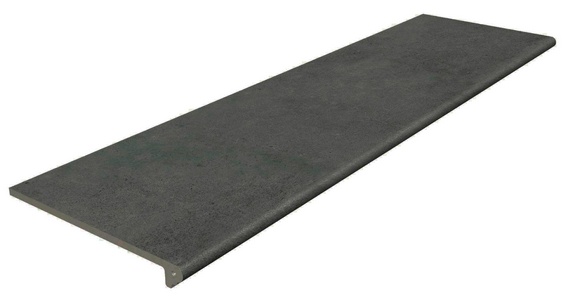 Ступени Gres de Aragon Urban Peldano Redondeado  Grafito Liso ZZ119.7x33x14 Серый 