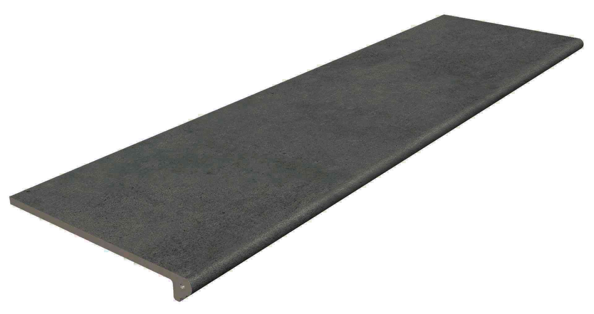 Peldano Redondeado Urban Grafito Liso ZZ|119.7x33x14