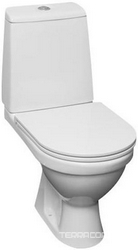 Унитаз - компакт Joy 360x630x775 мм., гориз.выход, 3/6 л., крепеж, крышка-сидение с микролифтом в комплекте, цвет белый ХХ