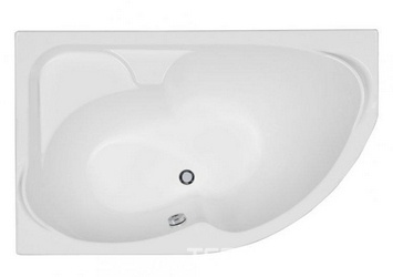 Акриловая ванна Aquanet Allento 170x105 L с каркасом| 169x105x51