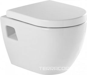Унитаз подвесной 51x36,5см, сиденье с микролифтом в комплекте, Sanibold ZZ