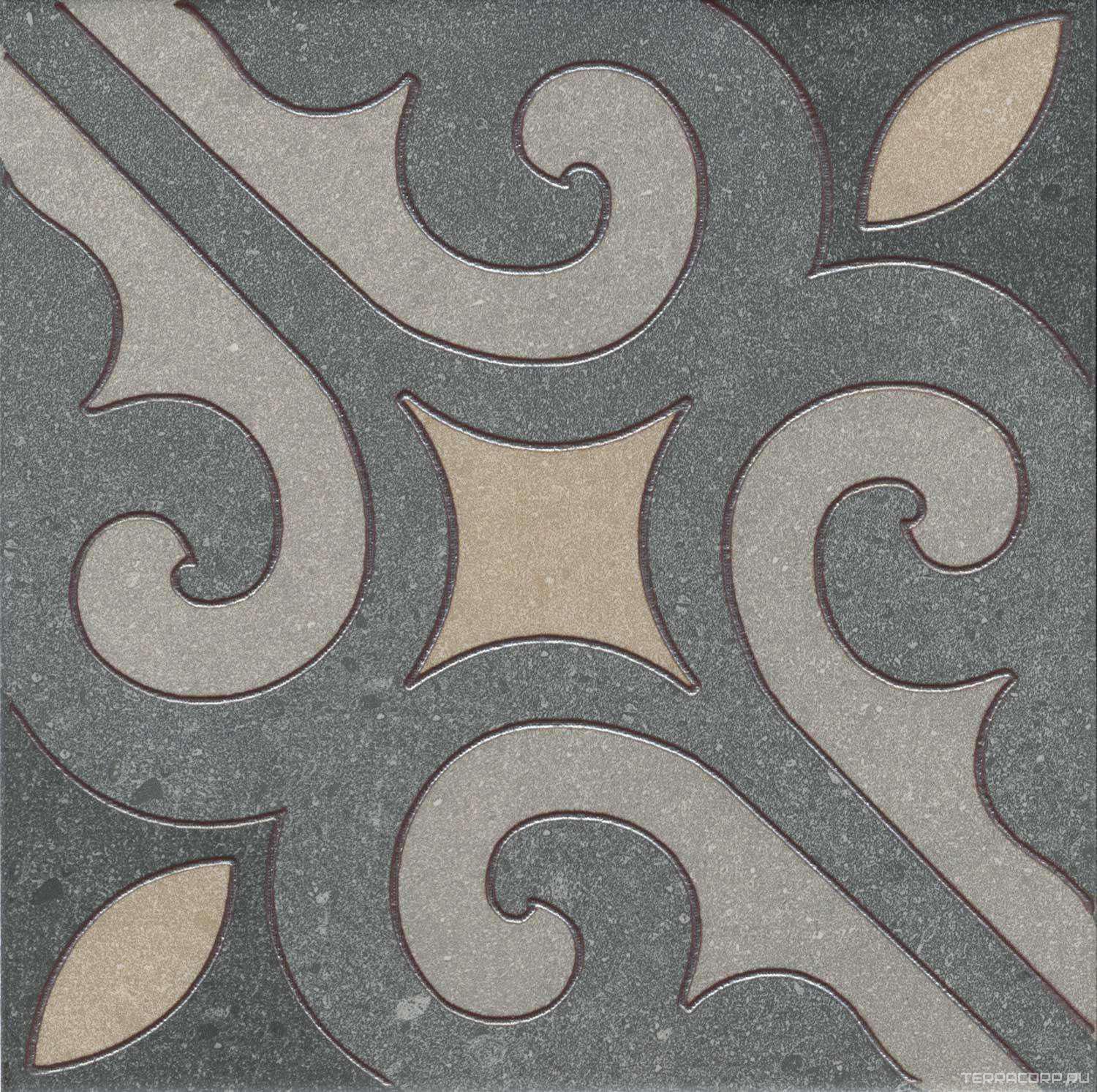 Керамогранит Kerama Marazzi Матрикс Декор 20x20 Бежевый, фото 3